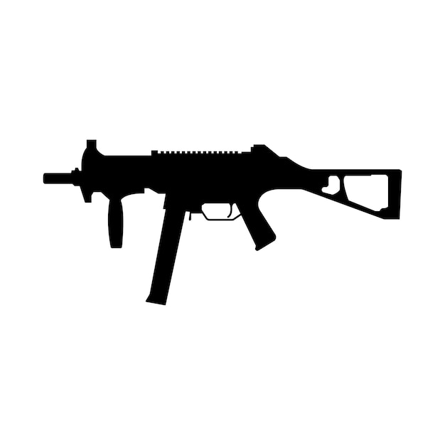 Firearms icon vector template illustration logo design