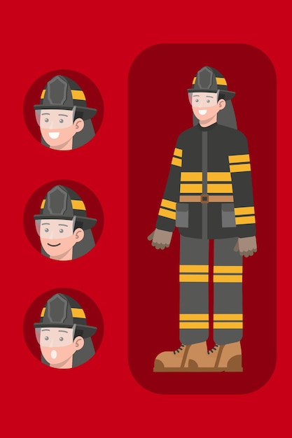 firefighter character