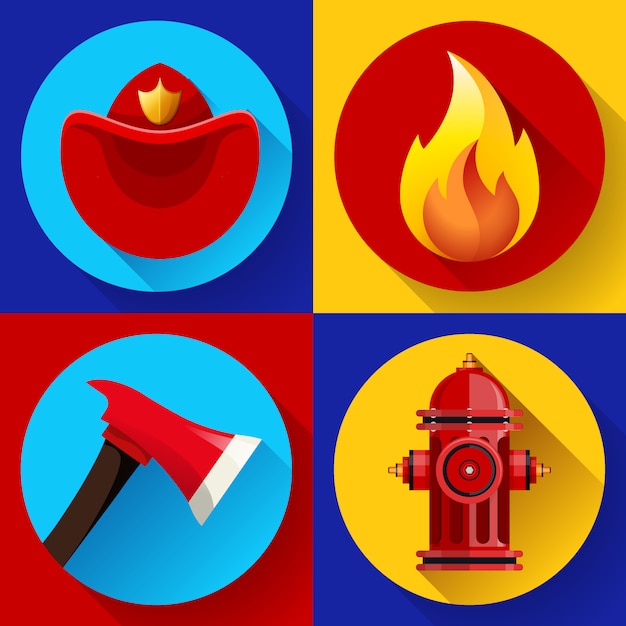 Firefighter elements set