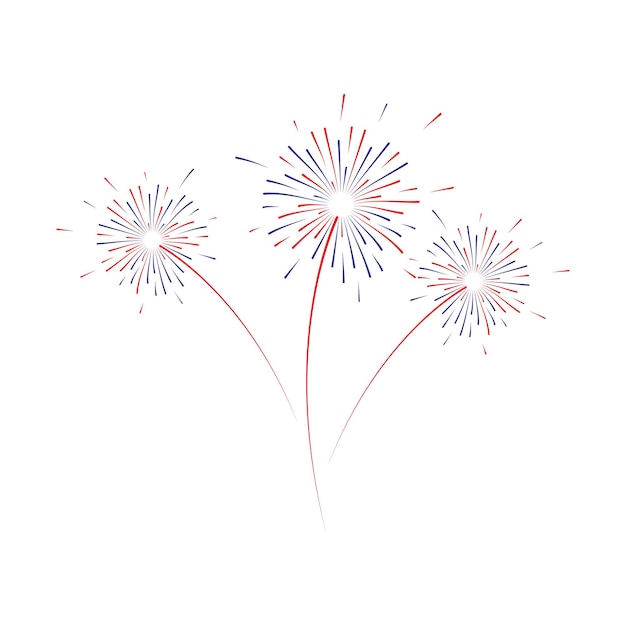 Firework illustration design