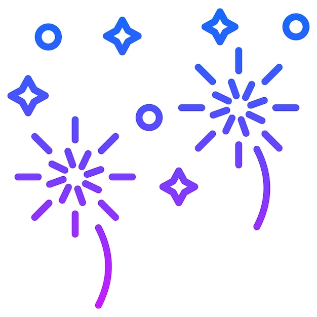 Firework Vector Illustration