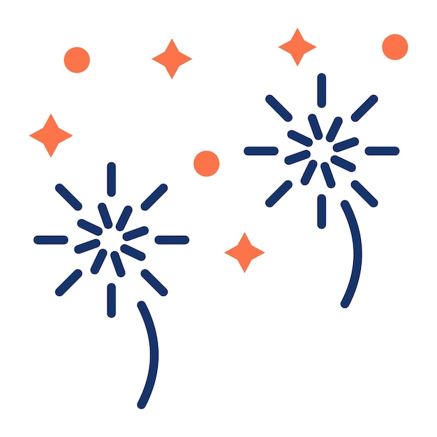 Firework Vector Illustration