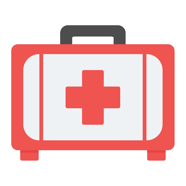 First Aid Kit Vector Illustration