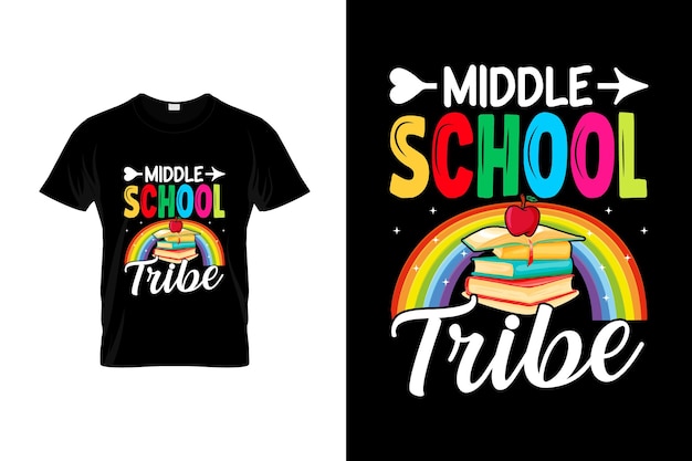 First Day of school T-shirt Design or First Day of school poster Design or First Day of school illus