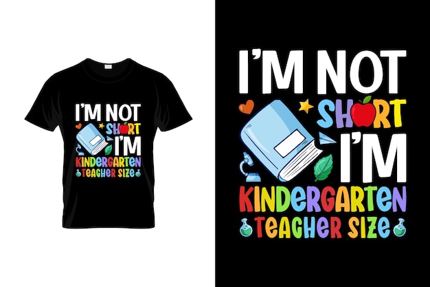 First Day of school T-shirt Design or First Day of school poster Design or First Day of school illus