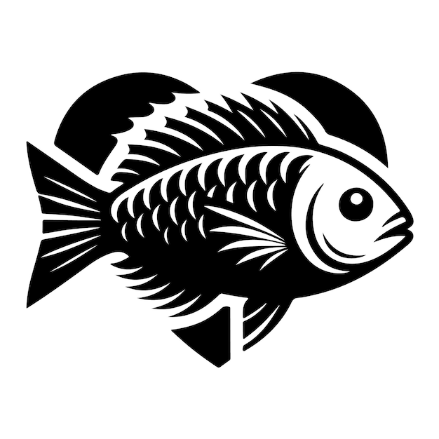 Fish art Vector design