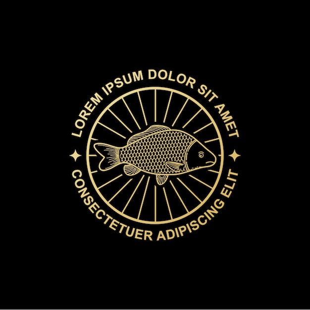 Fish logo design