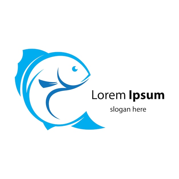 Fish logo images illustration