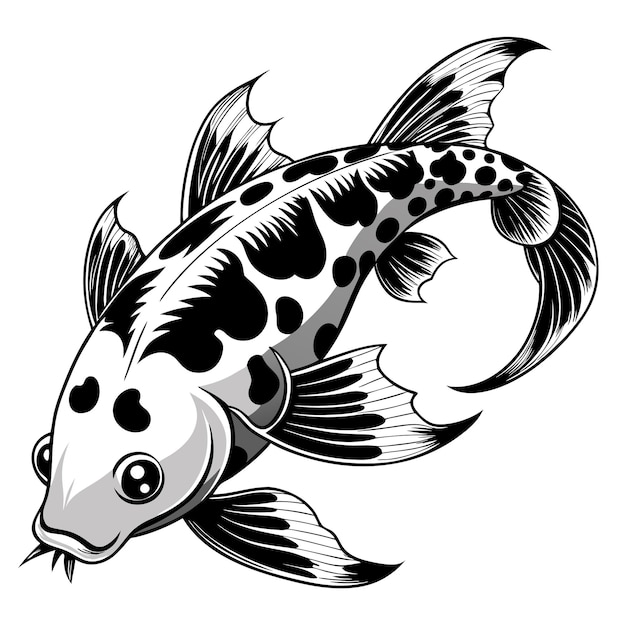 Vector fish vector art and illustration