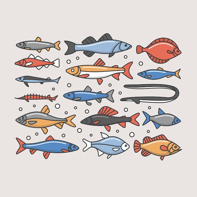 Fishes,  illustration