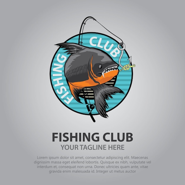 Fishing Club illustration