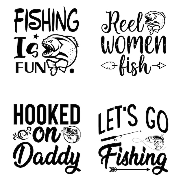 Fishing SVG Design Bundle