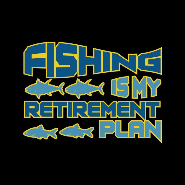 Fishing t shirt design vector custom typography