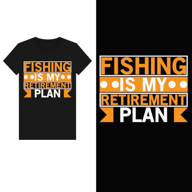 fishing t-shirt design vector