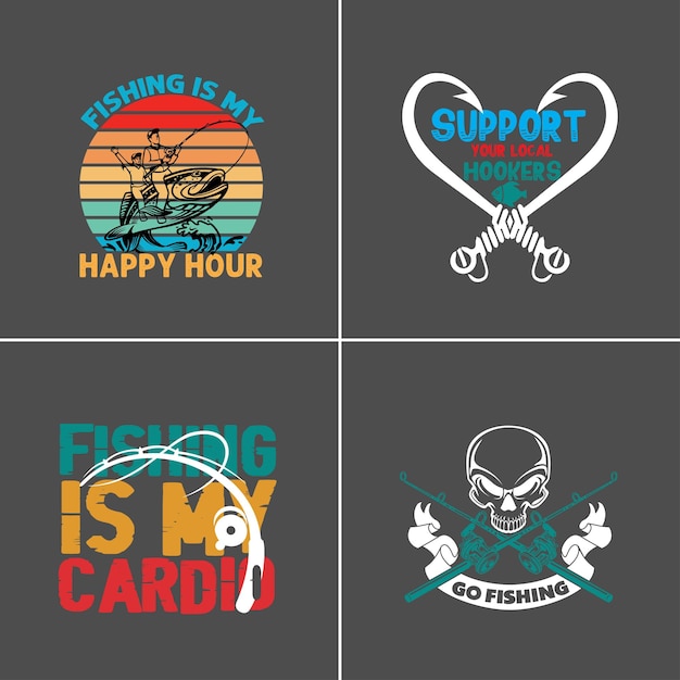 Fishing T shirt design