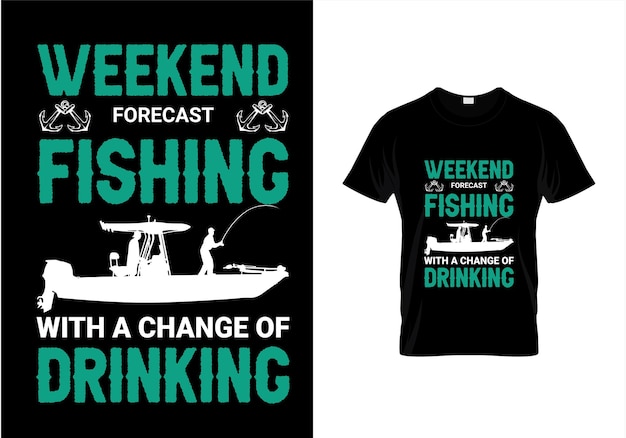 Fishing t shirt design