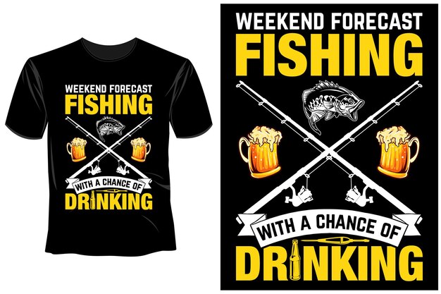 Fishing T Shirt Design