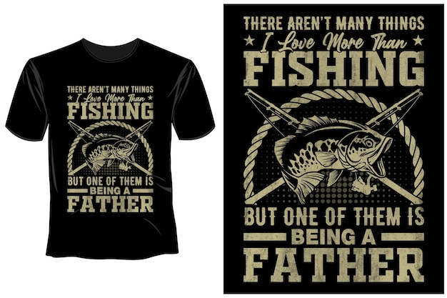 Fishing T Shirt Design