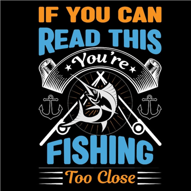 Fishing T-Shirt design