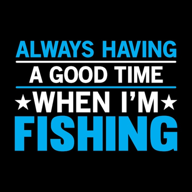 FISHING T-SHIRT DESIGN