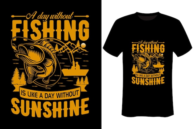 Fishing T Shirt Design