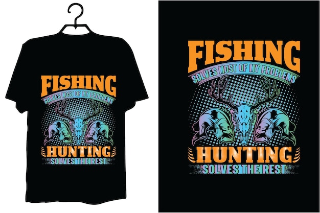 Fishing t shirt design