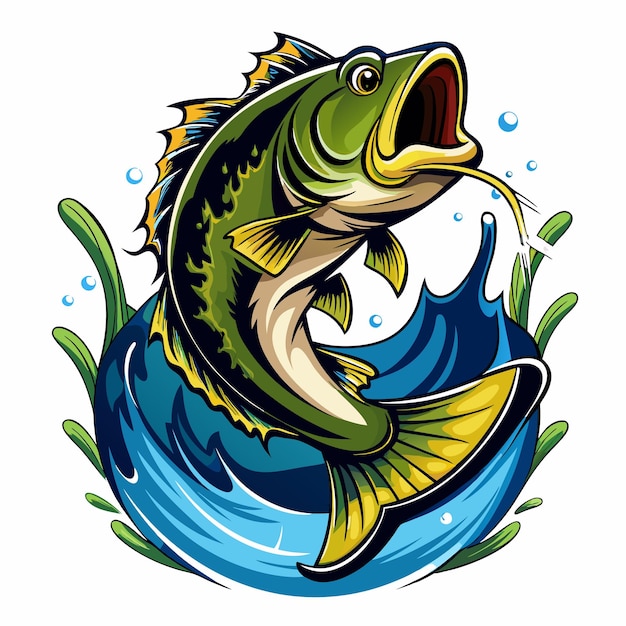 Fishing Vector TShirt Design Fishing art