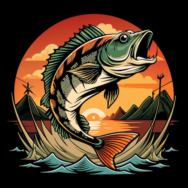 Fishing Vector TShirt Design