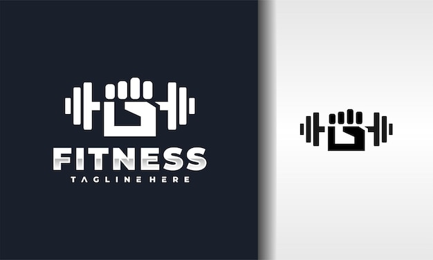 fist barbell fitness logo