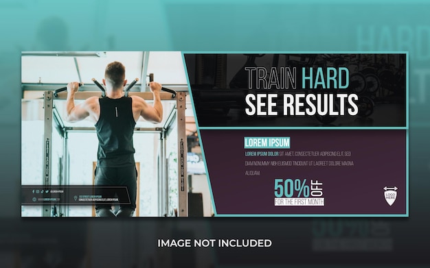 Fit Success Gym Fitness Banner Template