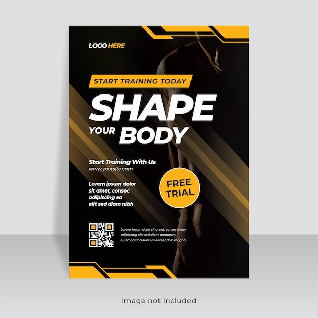 Fitness Gym Flyer Template