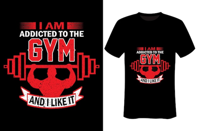 Fitness-Gym T-Shirt Design