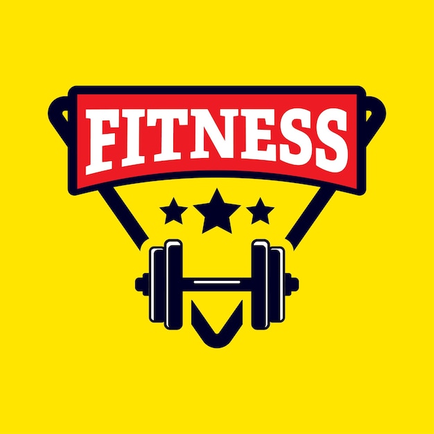 Fitness logo design sports logo