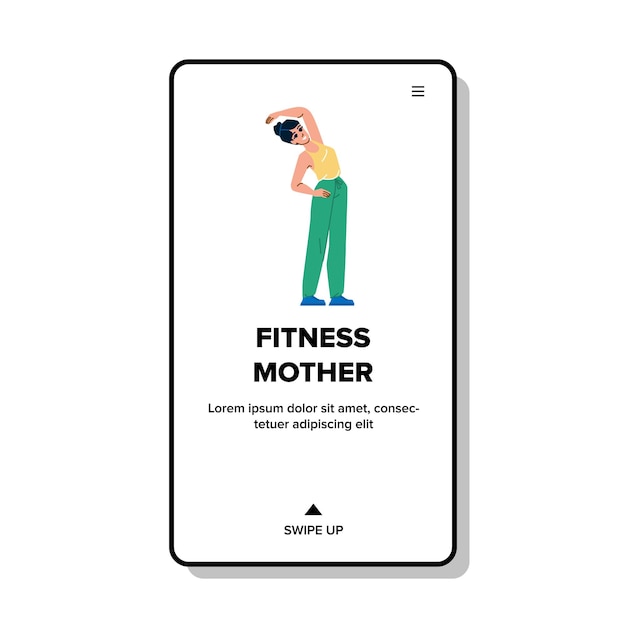 Fitness mother vector