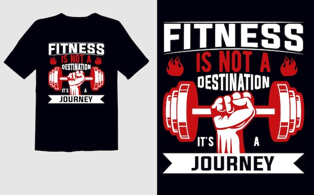 fitness t shirt design