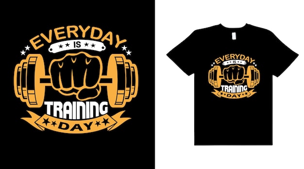 FITNESS TSHIRT DESIGN