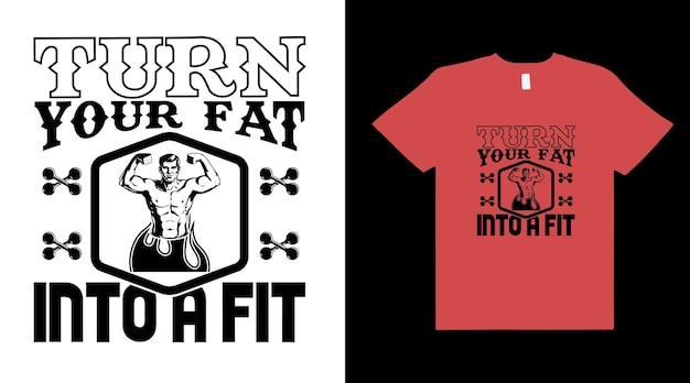 FITNESS TSHIRT DESIGN