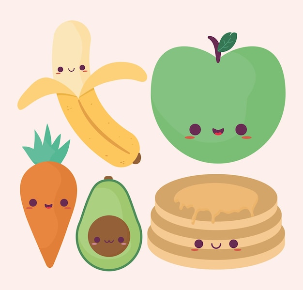 Five cute foods