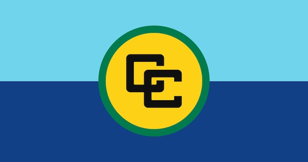 Flag of the Caribbean Community vector image