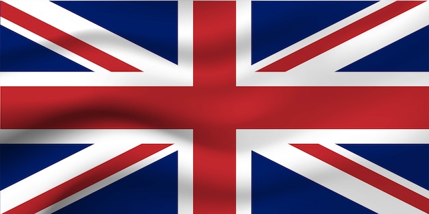 Flag of England background.