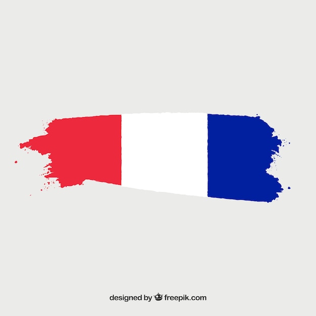 Flag of france background