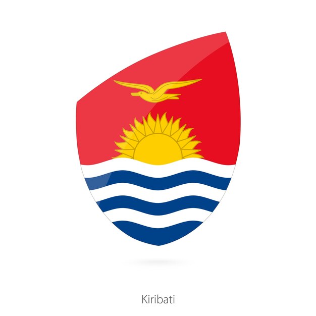 Vector flag of kiribati