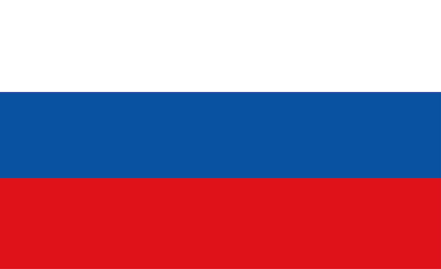 Flag of Russia. Vector illustration