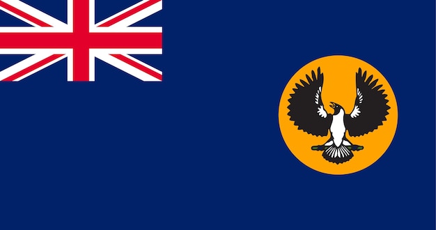 Flag of South Australia vector image