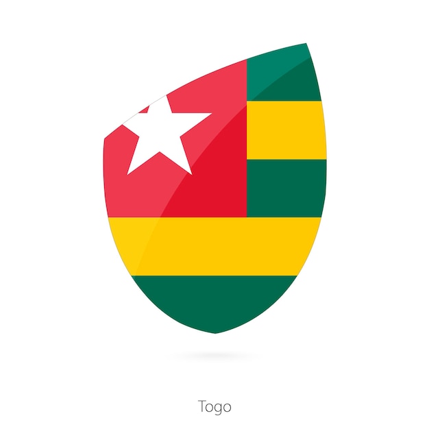 Flag of Togo Togo Rugby flag