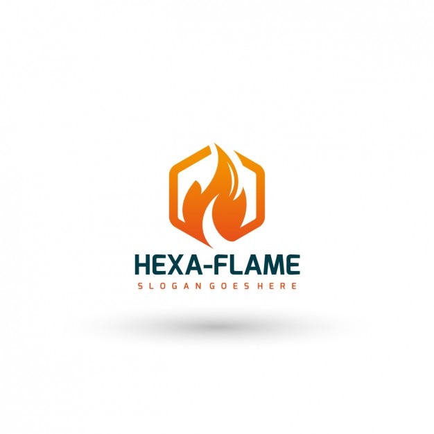 Flame Company Logo Template