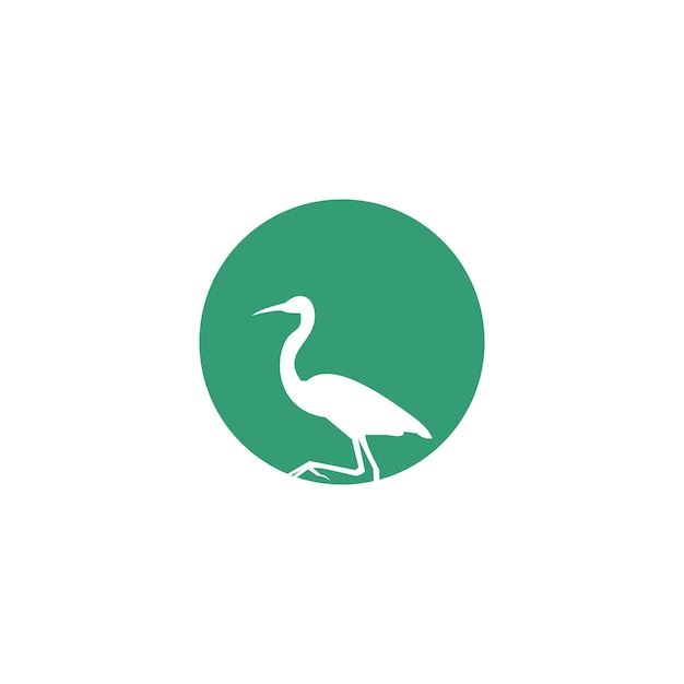 Flamingo logo template