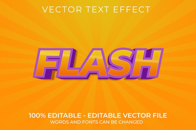 Flash 3d editable text effect