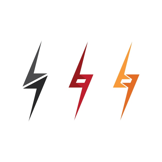 Flash Electric Logo Vector icon illustration design template Bolt Energy Iconelectric logo flash vector bolt