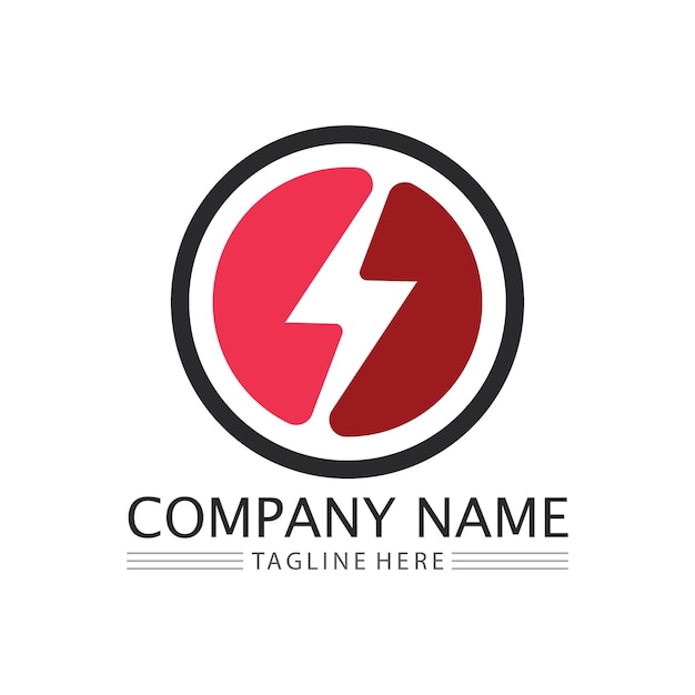 Flash Electric Logo Vector icon illustration design template Bolt Energy Iconelectric logo flash vector bolt